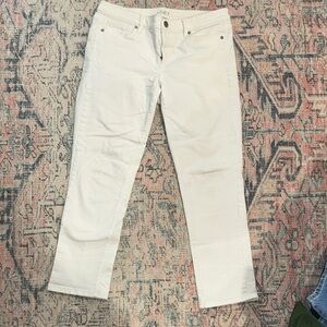 LOFT White Ankle & Cropped Jeans